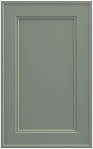 Фасады для кухни Модерн Фрезеровка «Николь» Дикая мята №557