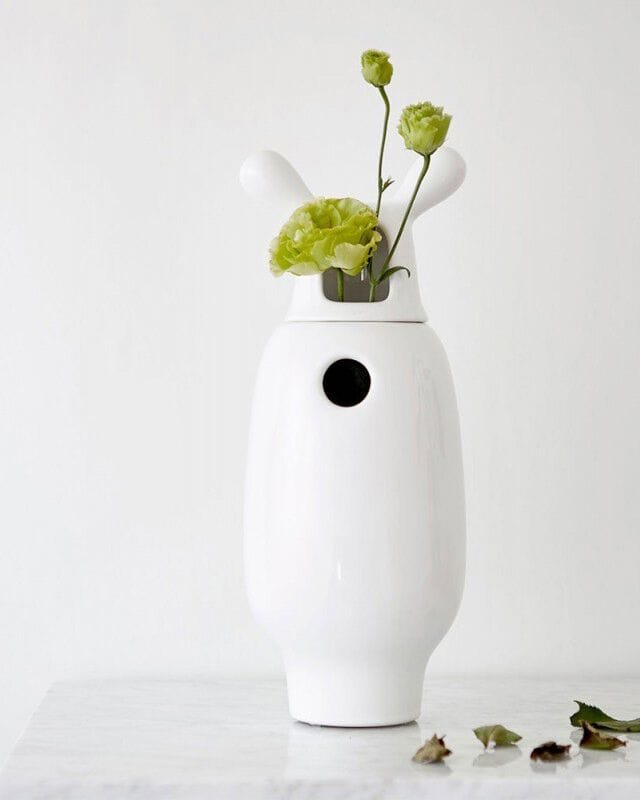 Фарфоровая ваза BD Barcelona SHOWTIME WHITE ARCH-00080578 - Вид №1