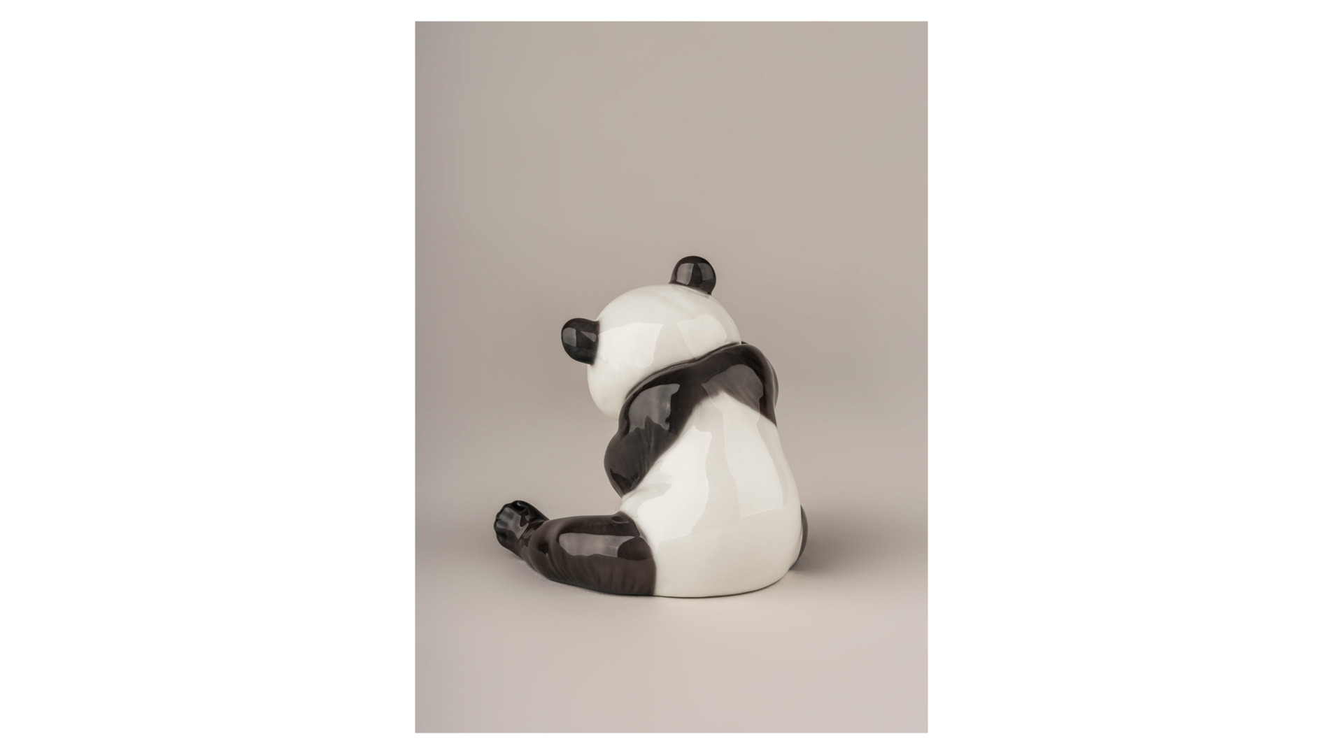 10669039 LLADRO Фигурка Lladro "Счастливая панда" 9x8см Фарфор Lladró  - Вид №4