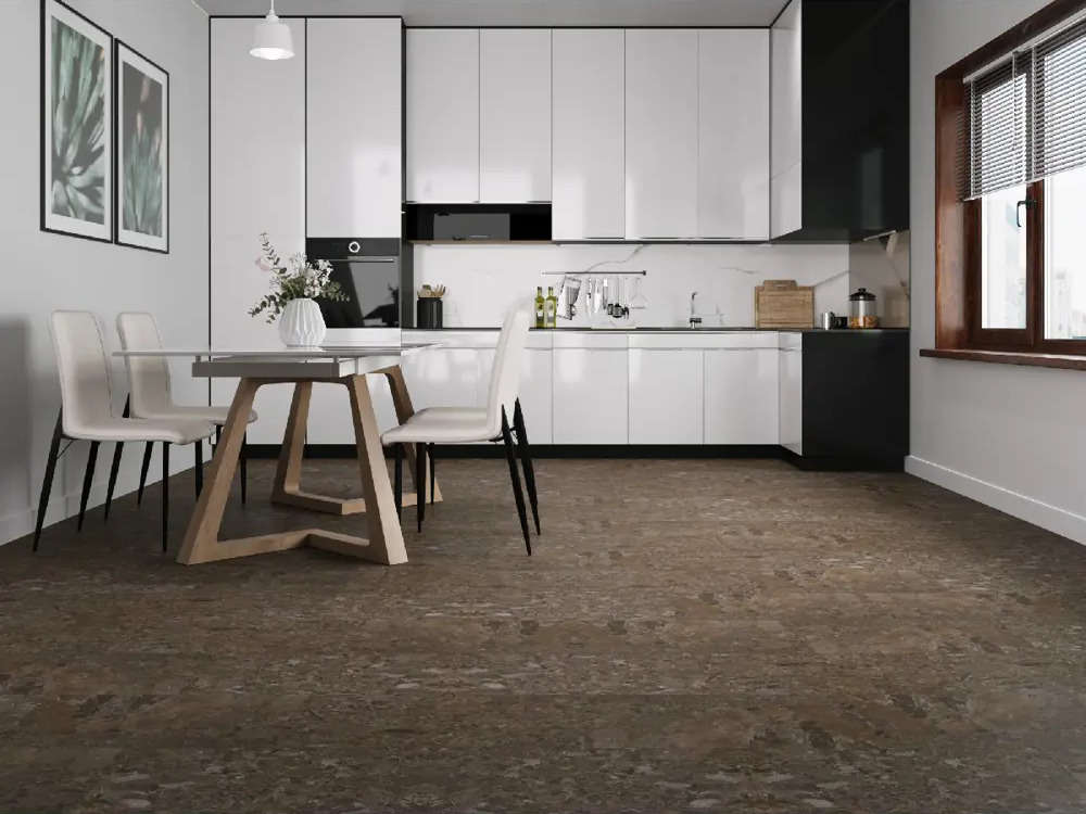 90824360 SPC плитка Fast Floor Stone Белуха 34 класс толщина 4 мм 1.86 м², цена за упаковку STLM-0398937