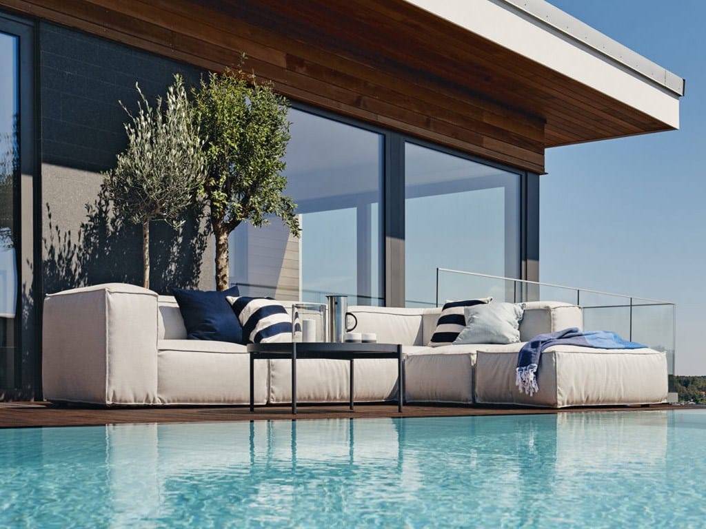 Мягкое угловое садовое кресло Sunbrella® Skargaarden Asker ARCH-00065089 - Вид №2