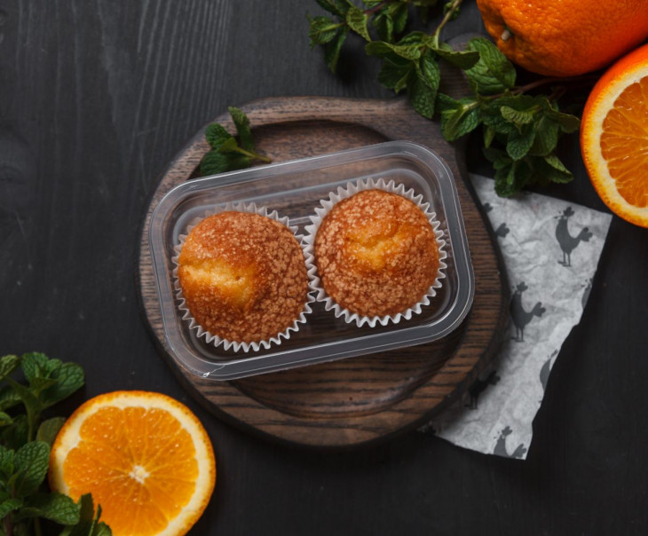 4838 Маффины безглютеновые апельсиновые Вкусляндия  - Вид №3