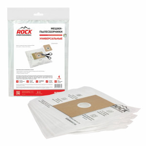 90722779 Мешки тканевые для пылесоса BUN002, 4 шт STLM-0355552 ROCK PROFESSIONAL