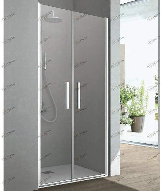 Gruppo Geromin Душевая кабина с двумя распашными дверцами для салона Flow sun-id-1484057