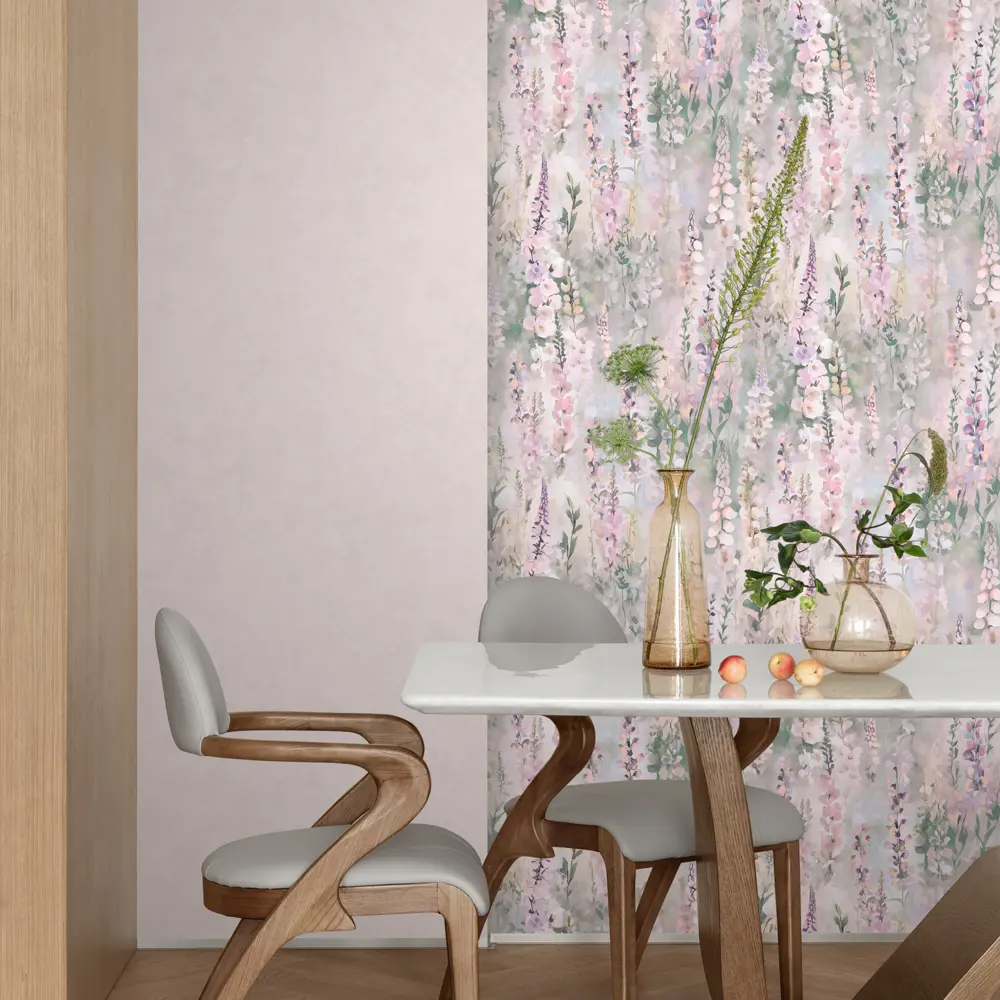 Обои флизелиновые Erismann Долорес 1 розовые 1.06 м 60322-06 STLM-2139150 - Вид №5