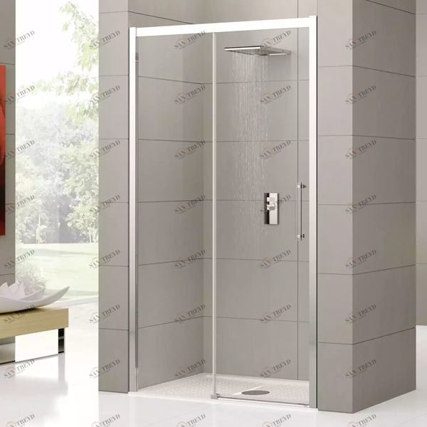 Двери в нишу 137 см ROSE ROSSE 2P Novellini ROSE ROSSE ROSE2P131S1KROSE2P131D1K