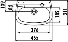 SD270-00CB00E-0000 SEDEF Полупьедестал Creavit Sedef  - Вид №1