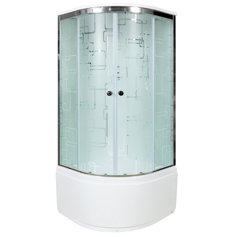 ЕМ2712 R N (без крыши) Душевая кабина DETO Серия ЕМ ЕМ4580 с гм. и эл. - Вид №17