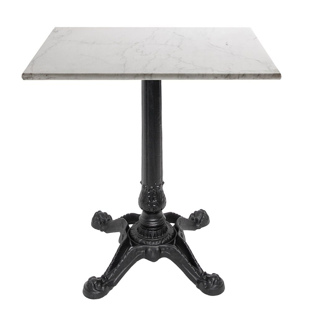 Квадратный стол из чугуна со спицами Vela Arredamenti Babis ARCH-00100314