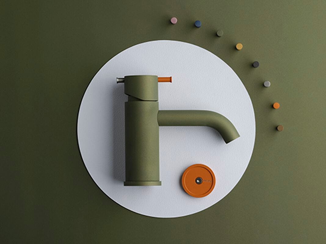 Смеситель для раковины из нержавеющей стали MINA мода ARCH-00124124 - Вид №3