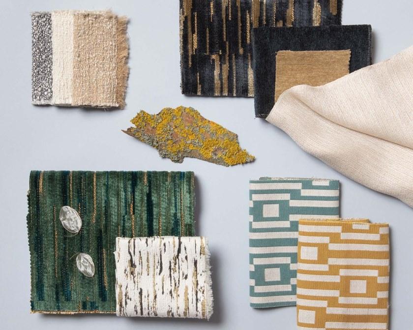 LELIEVRE Ткань с графическими мотивами Nature précieuse 4247 - Вид №5