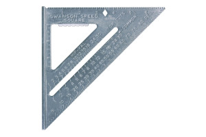 15826064 Угольник 7 дюймов / 177мм Speed Square М00004470 Swanson