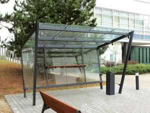 mmcité1 Навес из оцинкованной стали для курящих Edge