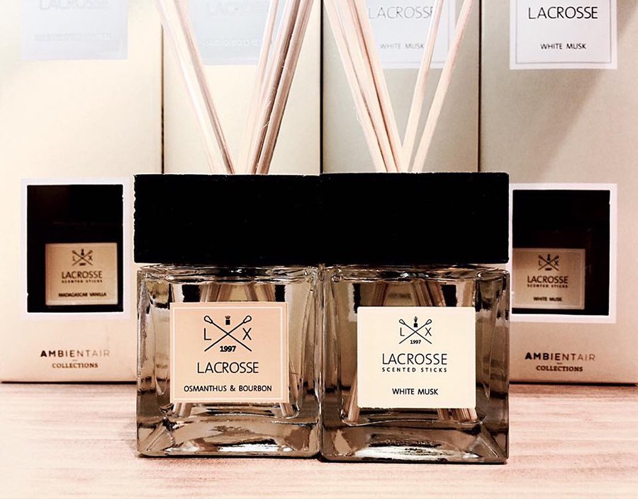 Аромат для дома 200 мл "Османтус & Бурбон" Lacrosse AMBIENTAIR  00-3881081 Белый  - Вид №1