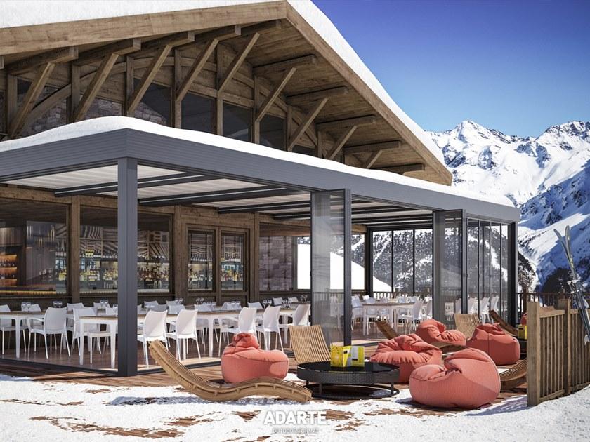 ADARTE Алюминиевая пергола и выдвижные изоляционные панели sun-id-1416296 - Вид №8