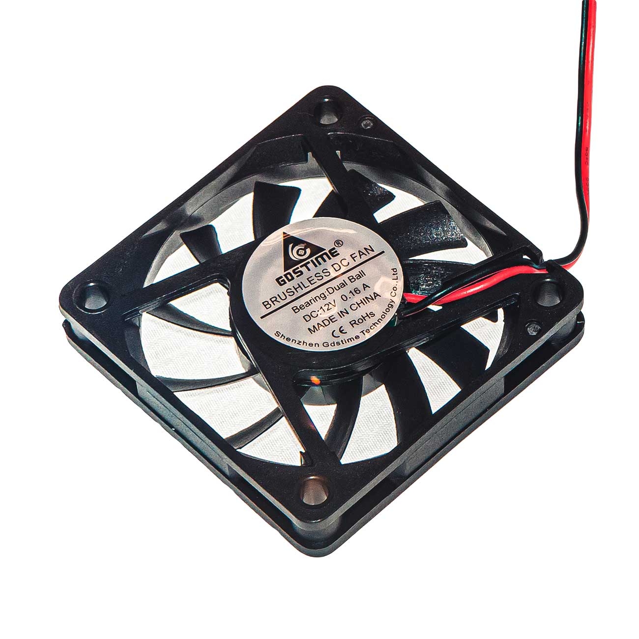 6005 Осевой вентилятор корпусной 60х60х10мм 12Вольт LAB.Space  - Вид №1