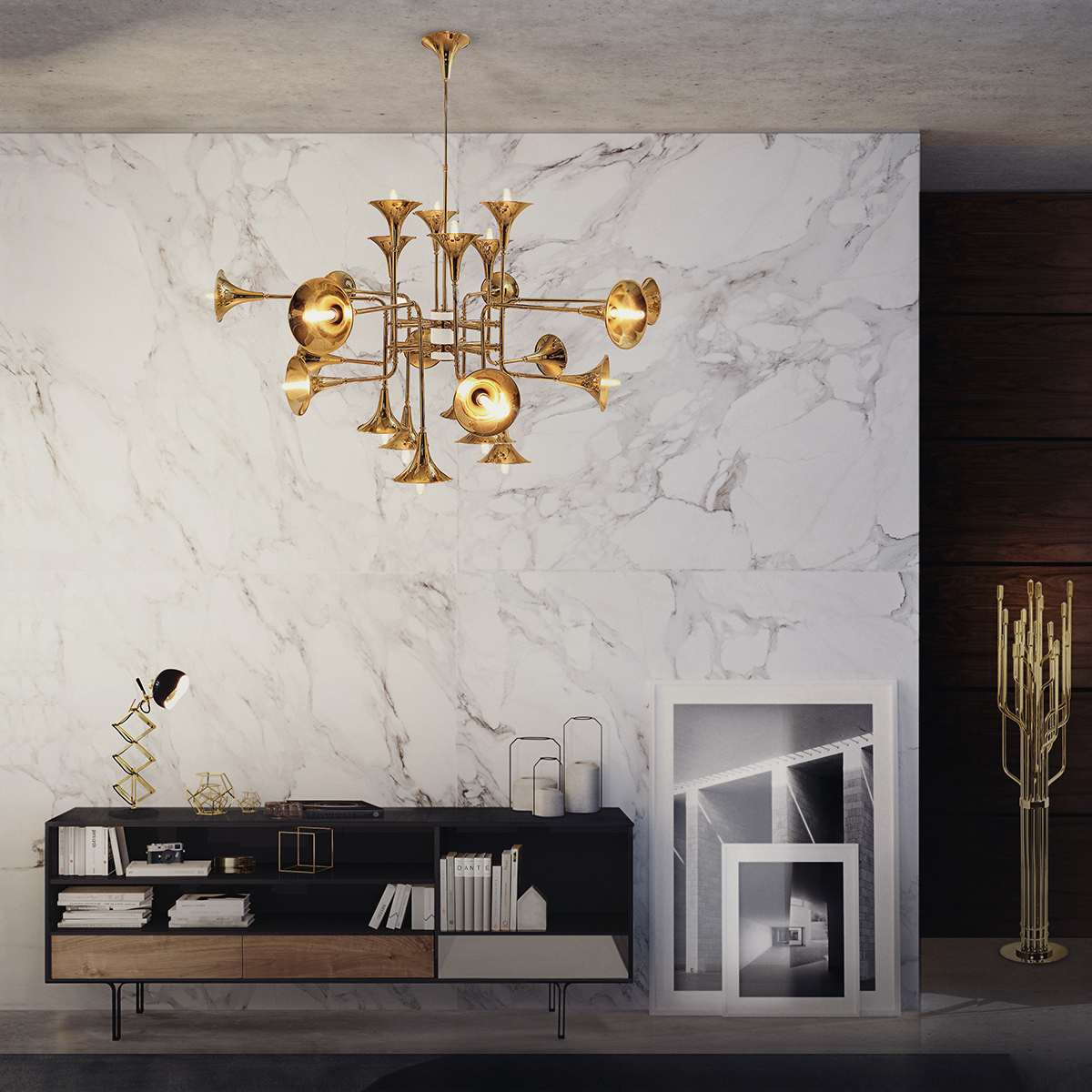 Люстры Botti Chandelier Covethouse DELIGHTFULL  - Вид №1