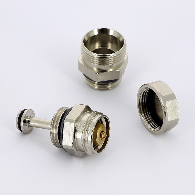 Набор запорно-регулировочный для коллектора 1" EMMETI М24х19 01306116 - Вид №3