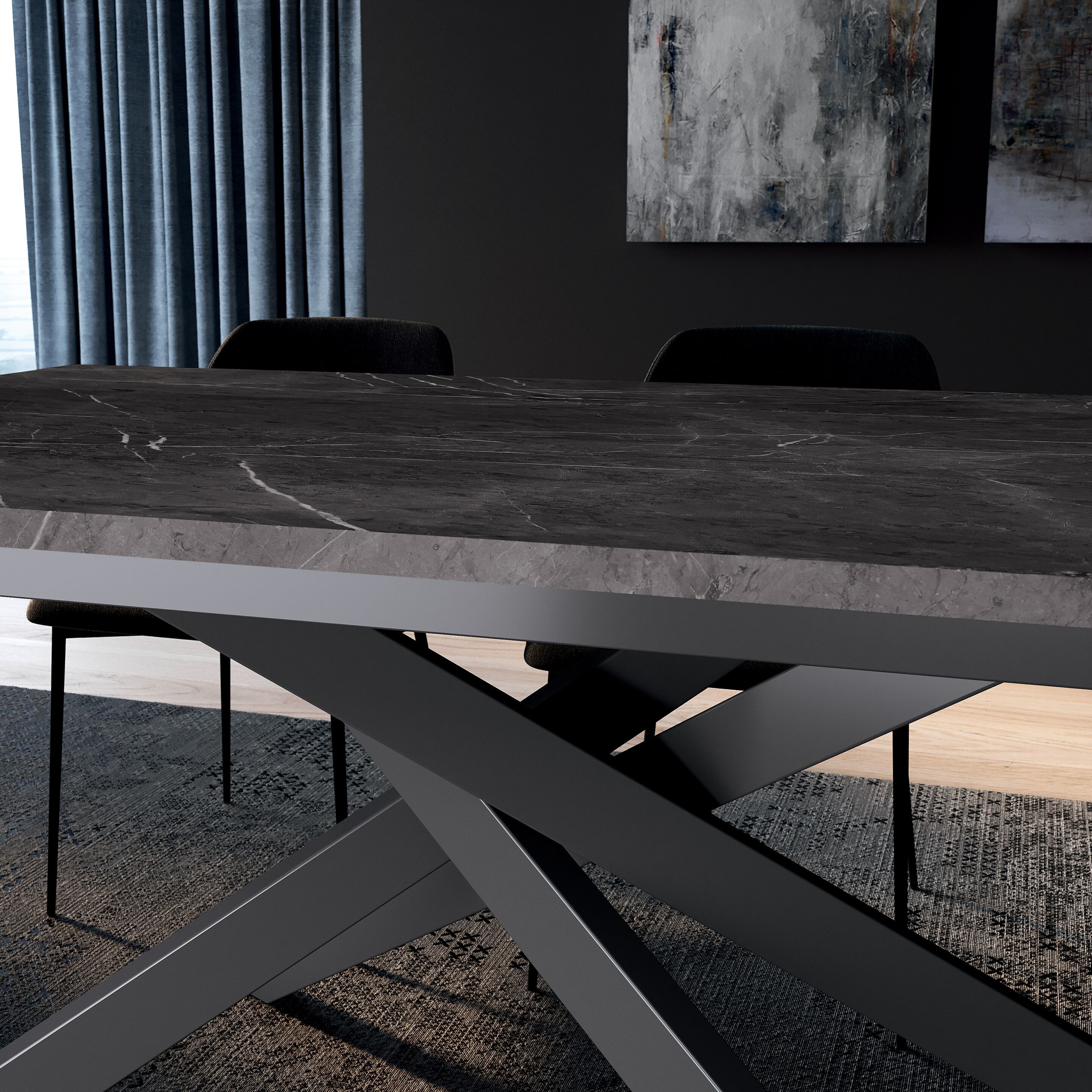 Прямоугольный керамический стол Febal Casa BLISS ARCH-00107459 - Вид №6