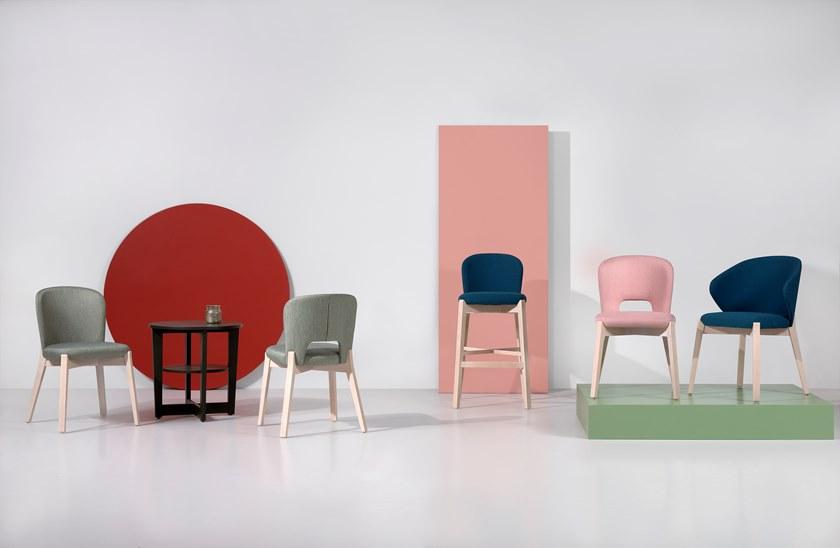 Fenabel Стул с обивкой и подлокотниками Elicia sun-id-1424248 - Вид №2