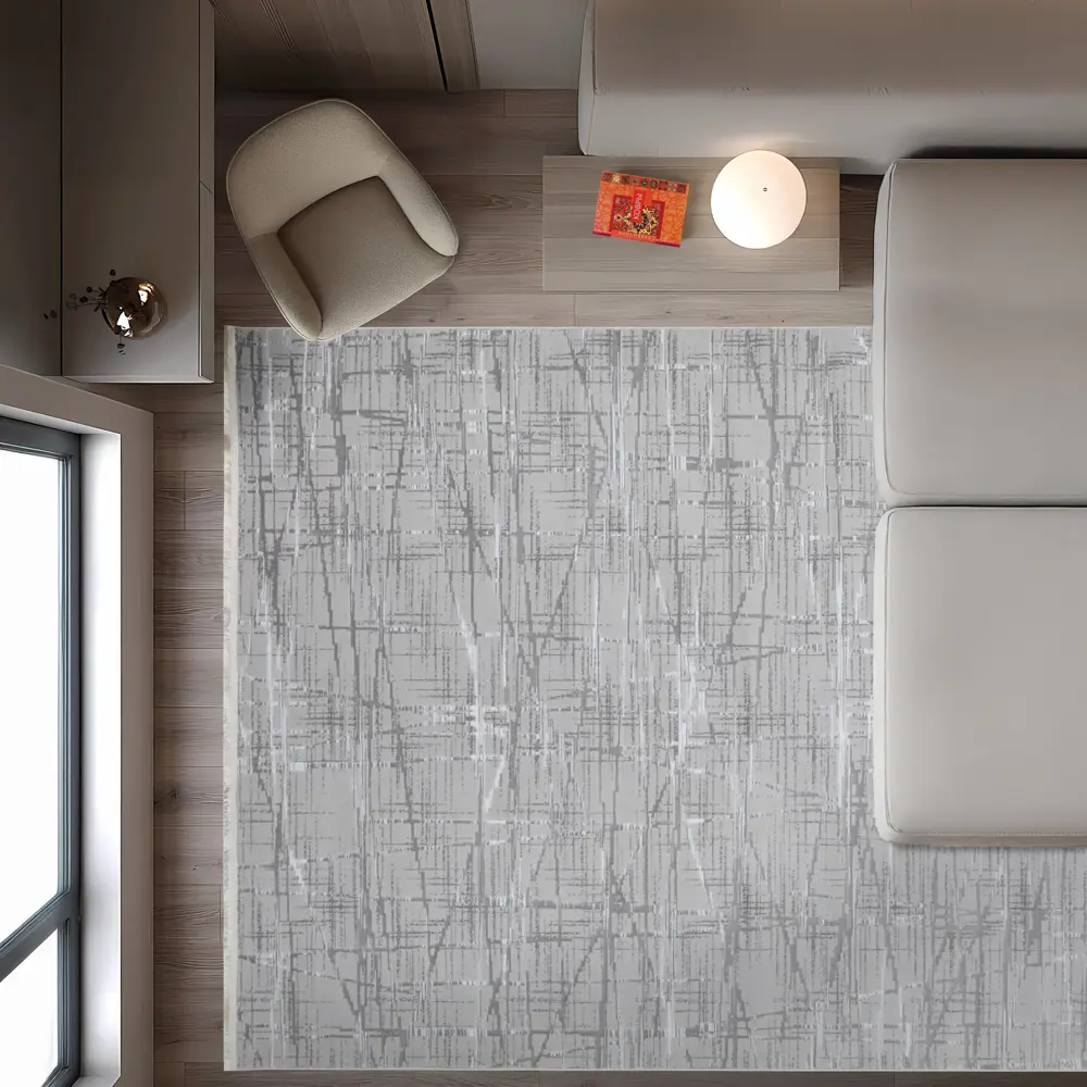 Ковер Роялтафт Терра 240x340 см полиэстер 84712_20552 цвет серый STLM-2080254