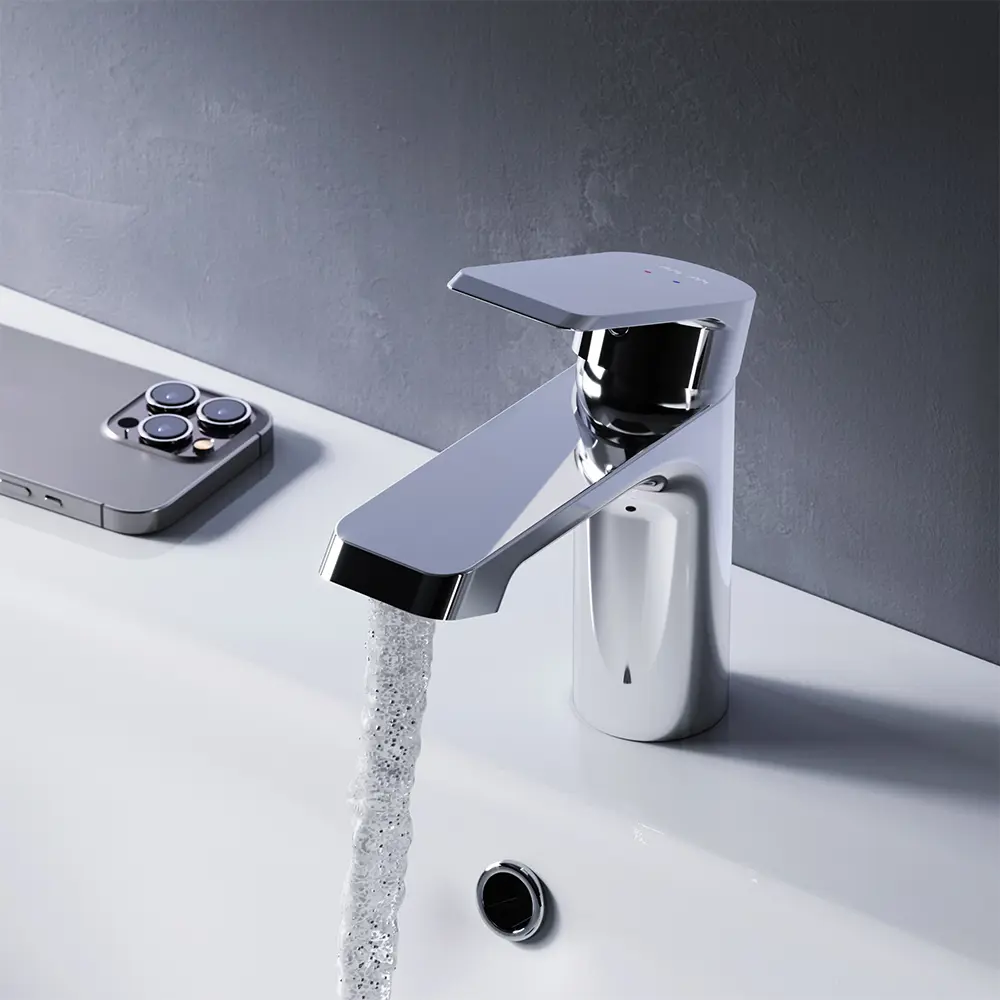 Смеситель AM.PM Flash для раковины с верхним рычагом 86406010 STLM-0967433 - Вид №11