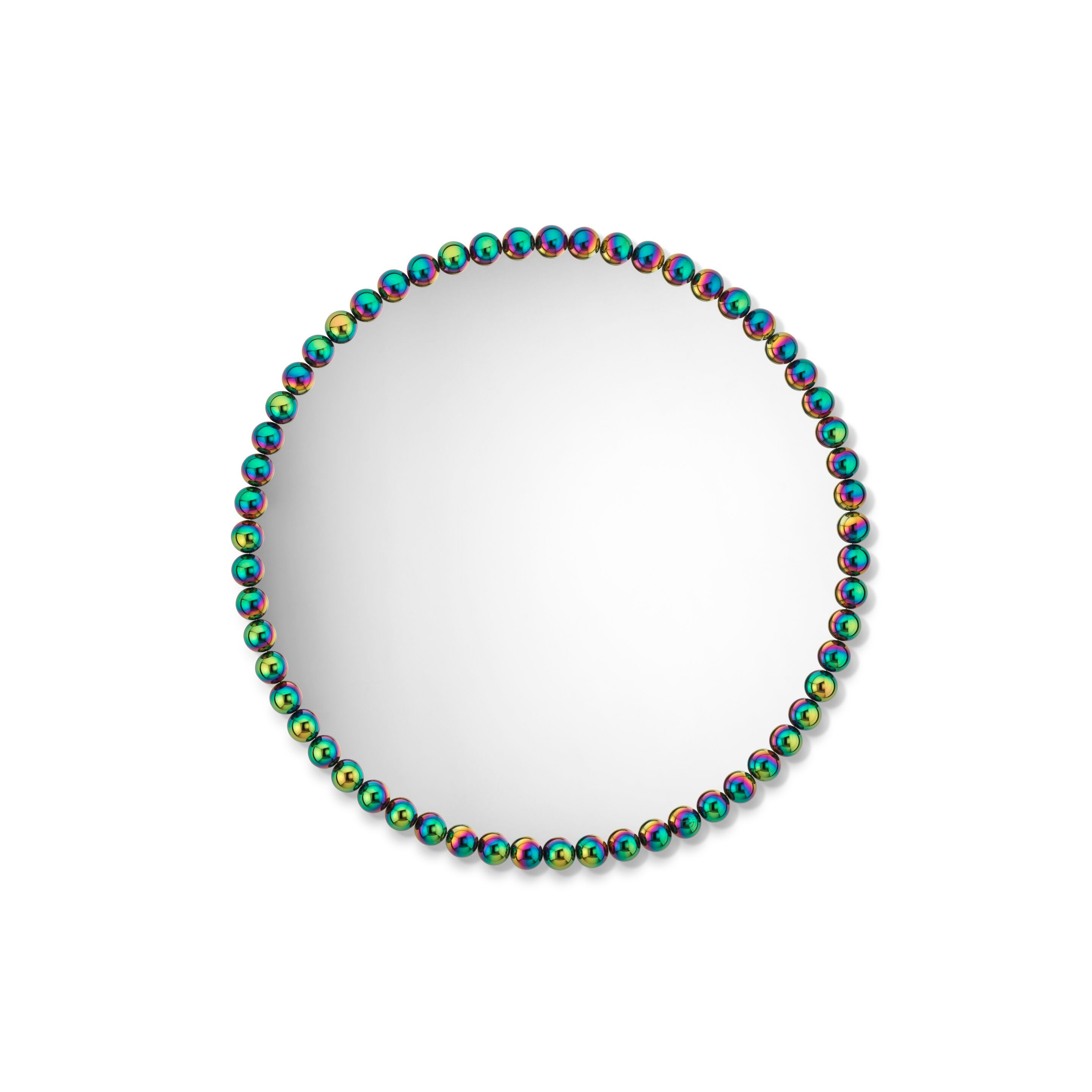 Настенное круглое латунное зеркало GHIDINI1961 драгоценный камень ARCH-00023306 - Вид №4