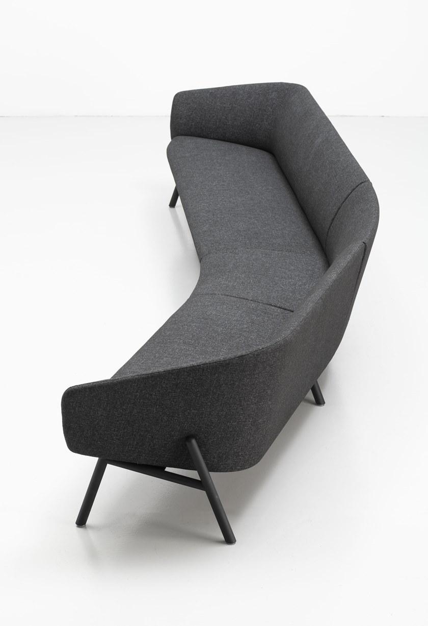 Kristalia Модульный диван из ткани Tuile sun-id-1504974 - Вид №1