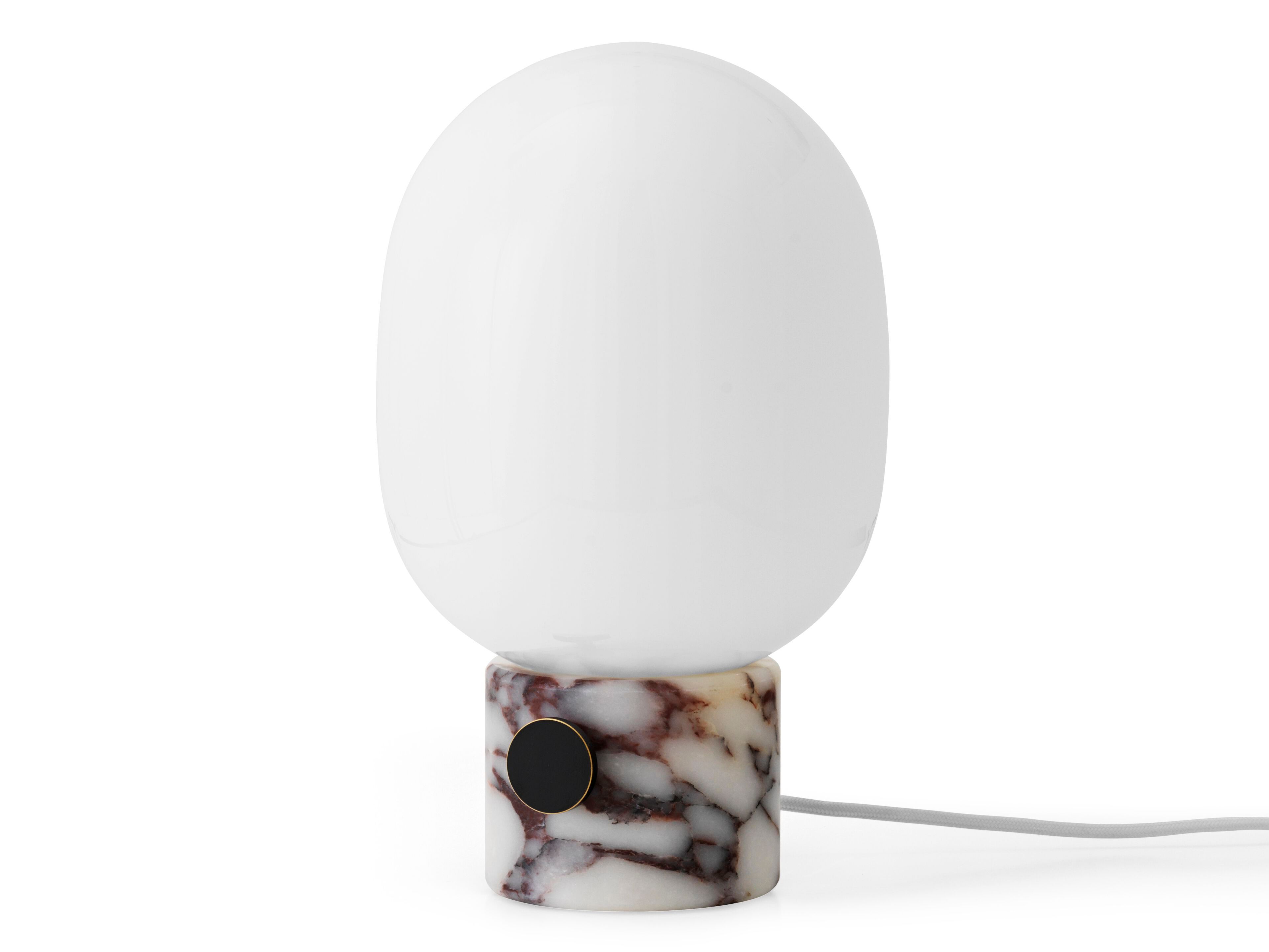 Стеклянная настольная лампа с мраморным основанием Audo Copenhagen JWDA ARCH-00015578 - Вид №2