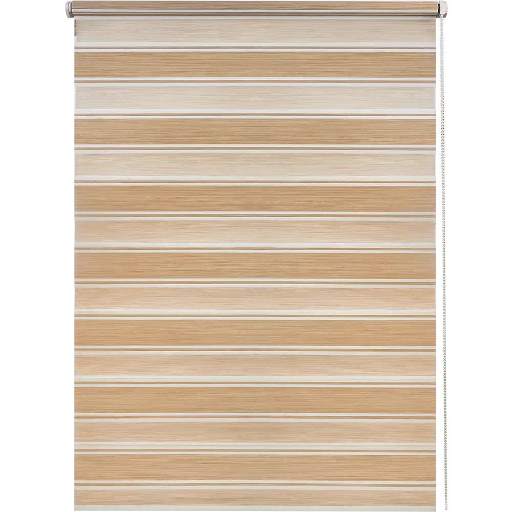 Штора рулонная день-ночь Дэли 70x160 см бежевая MIAMOZA STLM-2003494 - Вид №1
