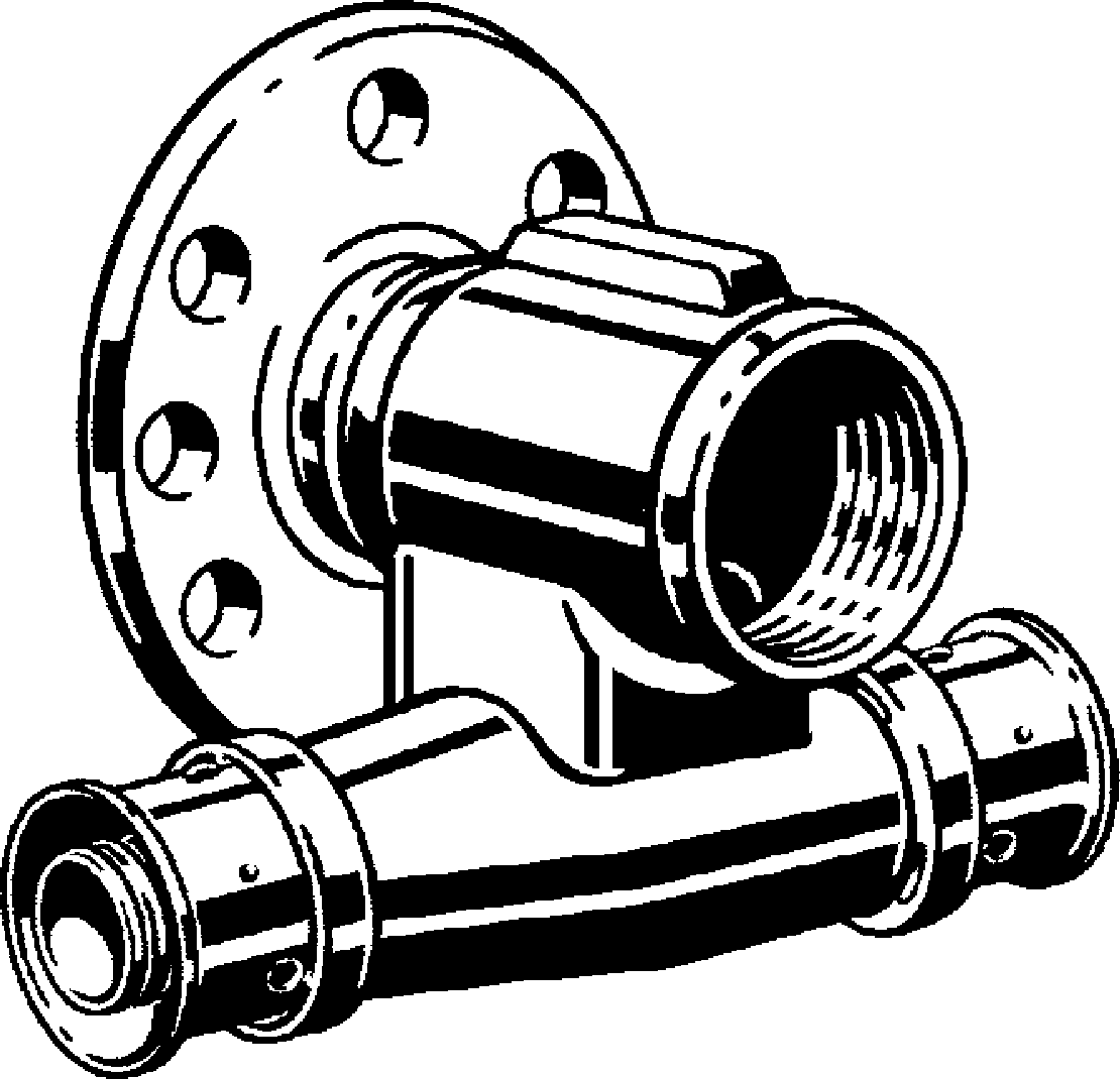 Viega Тройник-водорозетка Pexfit Pro 4724.3 (636241) 636 241 - Вид №1