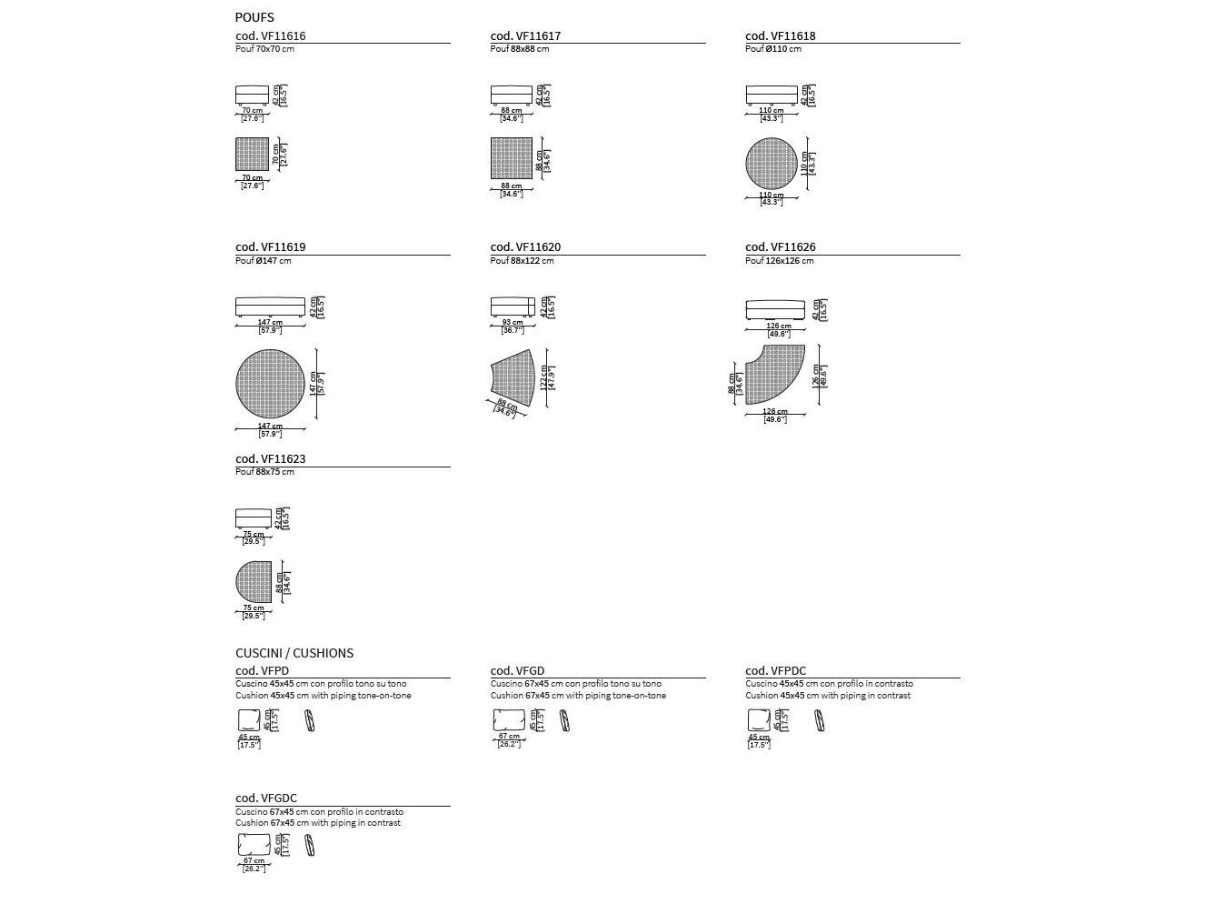 Модульный тканевый диван Vittoria Frigerio BORROMEO ARCH-00015353 - Вид №6