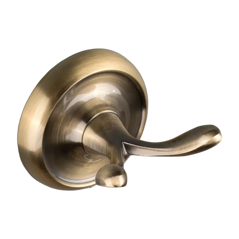 Крючок двойной Antico цвет латунь VERRAN STLM-2016567