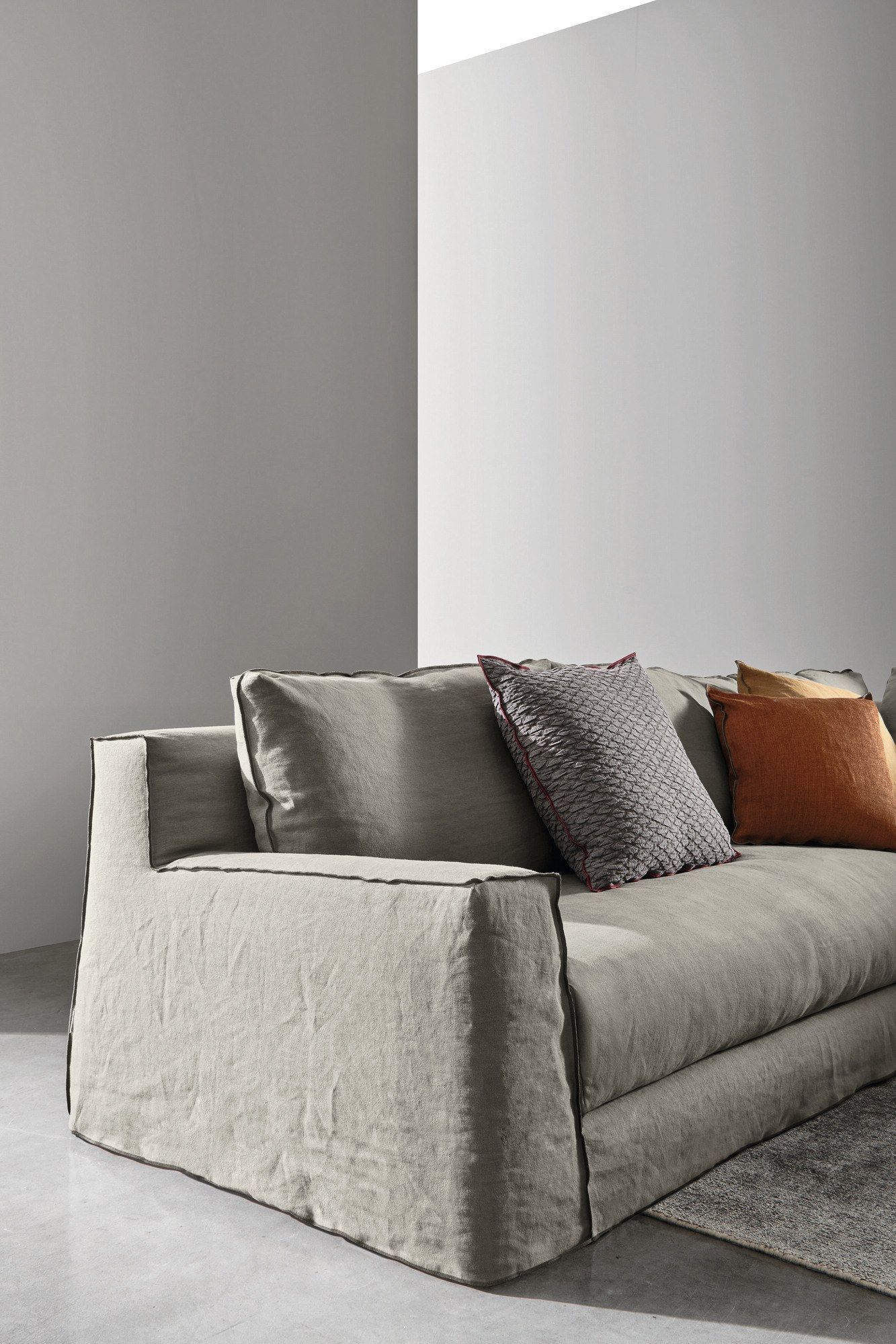 Угловой диван из ткани Gervasoni Loll ARCH-00142361 - Вид №1