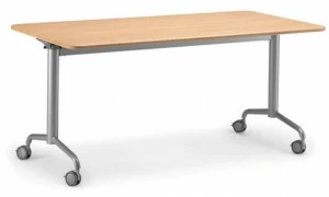 TALIN Складная штабелируемая скамья из мдф на колесиках Komby