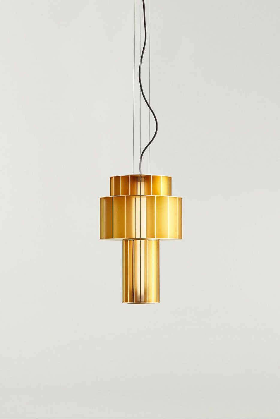 089718 Подвесной светильник T ME золотой Parachilna Babel Santreyd