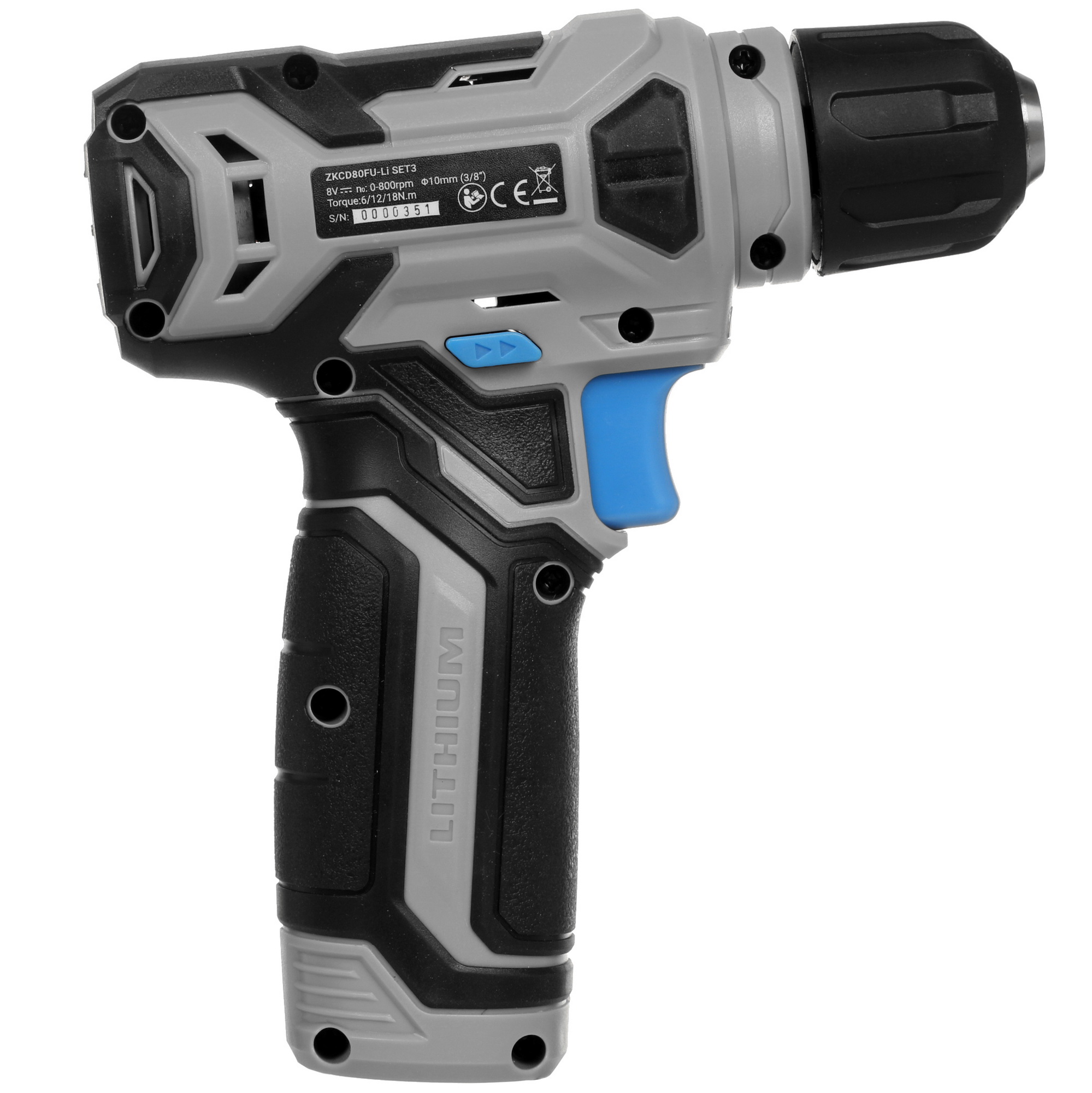 Дрель-шуруповерт DEKO ZKCD80FU-Li SET 3 5361647 STDN-0087296 - Вид №1