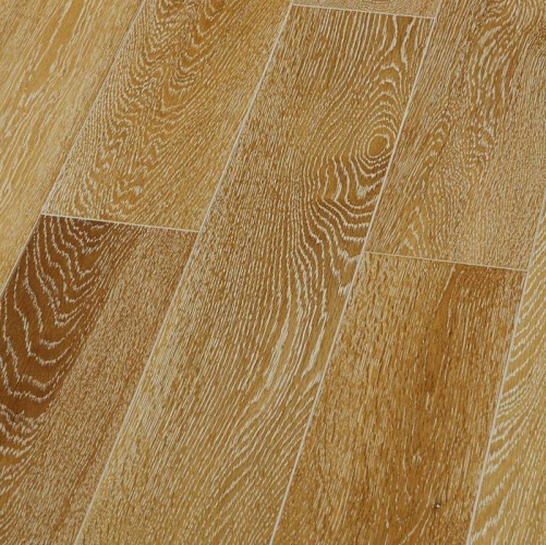 Массивная доска Magestik floor С покрытием Беленый () (400-1800)x180x20мм Дуб с брашью (Текстурированная) 400-1800х180 мм MGK Magestic floor 2600300189 - Вид №4