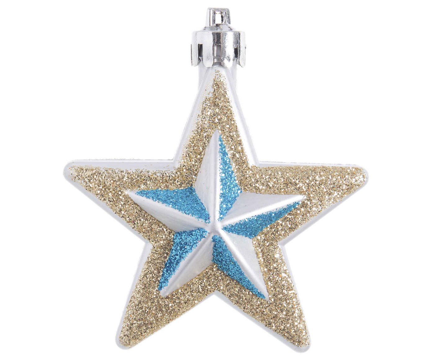 DZ-087-912 елочная игрушка, набор 4шт TO4ROOMS  - Вид №1