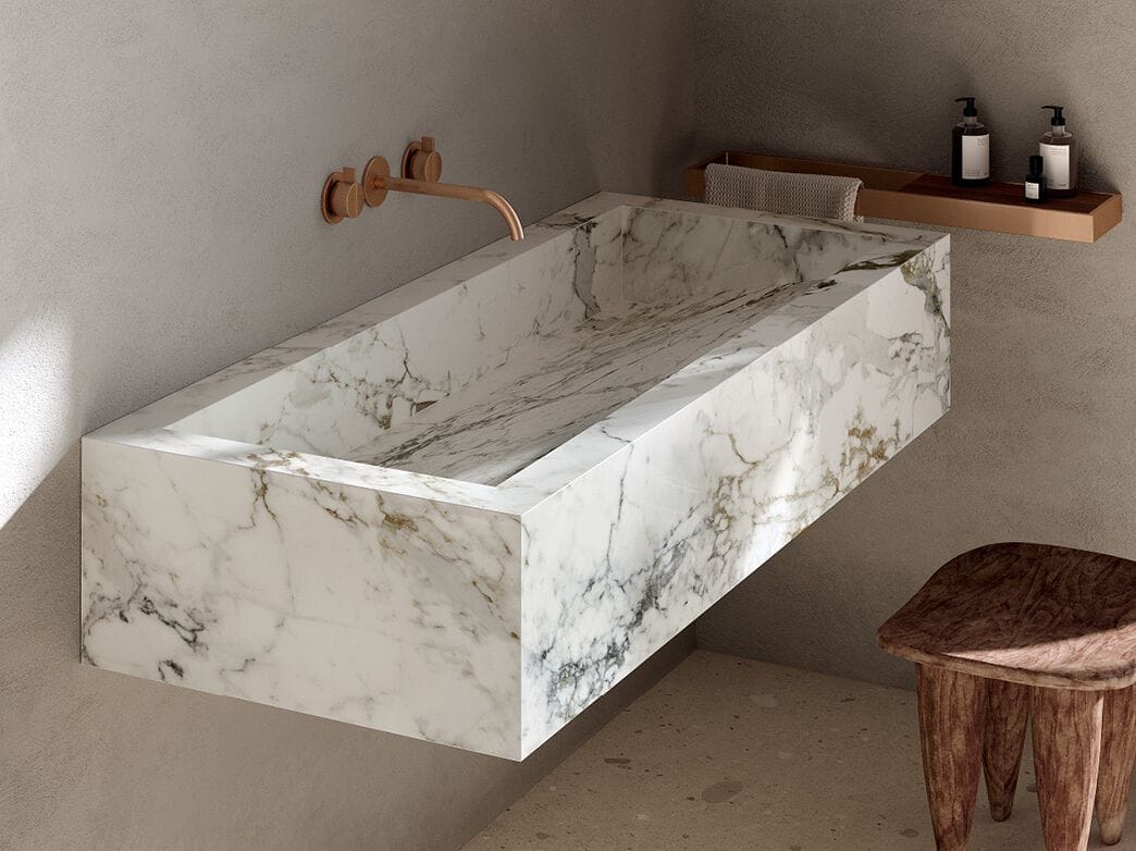 Подвесная раковина из керамогранита CERAMICA FONDOVALLE SHAPE ARCH-00119316