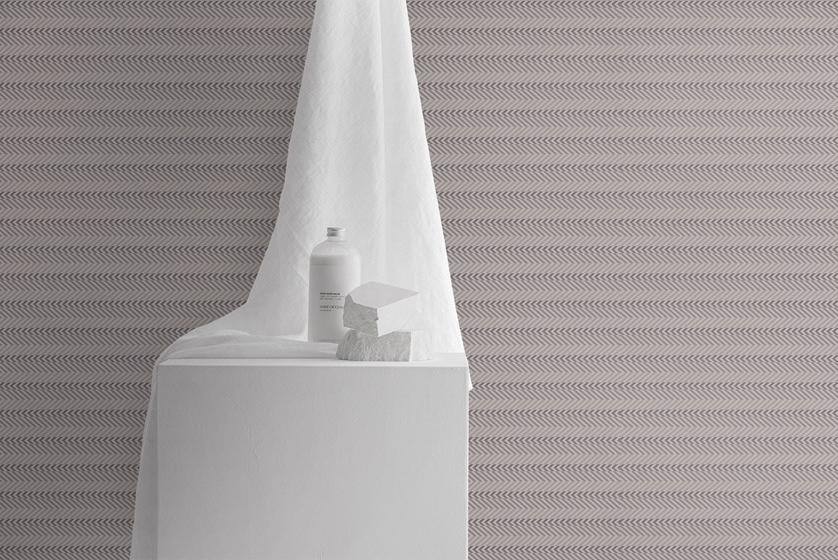 ARBLU Полосатые обои с тканевым эффектом  91tws05-1/91tww05-1  - Вид №1