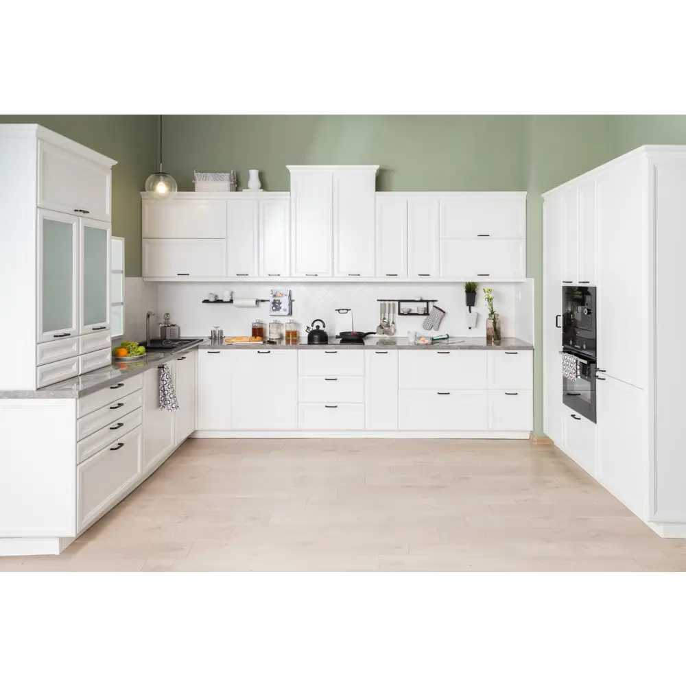 Фасад-витрина кухонного шкафа Реш 39.7x76.5 см Delinia ID МДФ цвет белый 82309079 STLM-2077450 - Вид №7