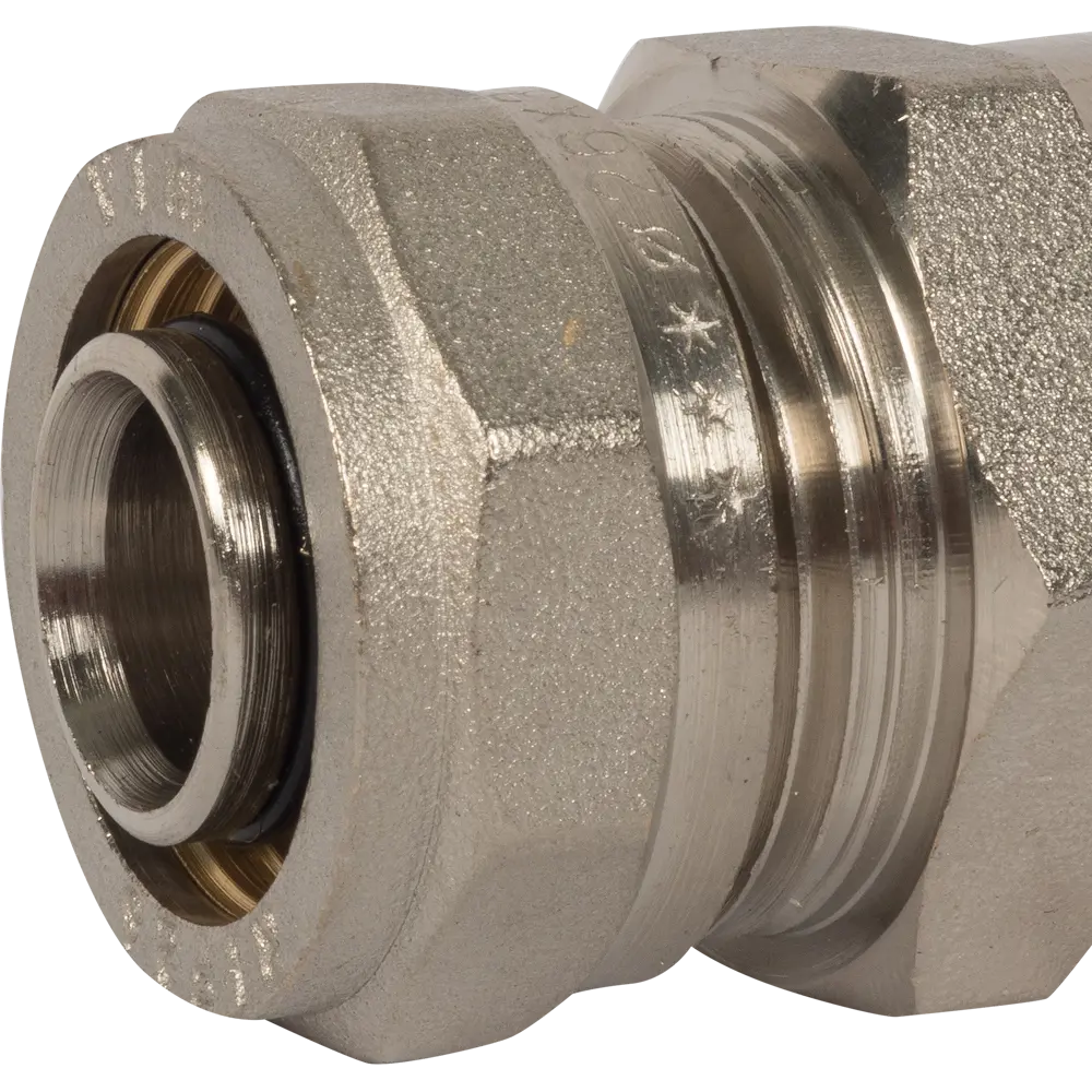 Переходник Valtec 1"x26 мм ВР никелированная латунь VTM.302 STLM-2096489 - Вид №1