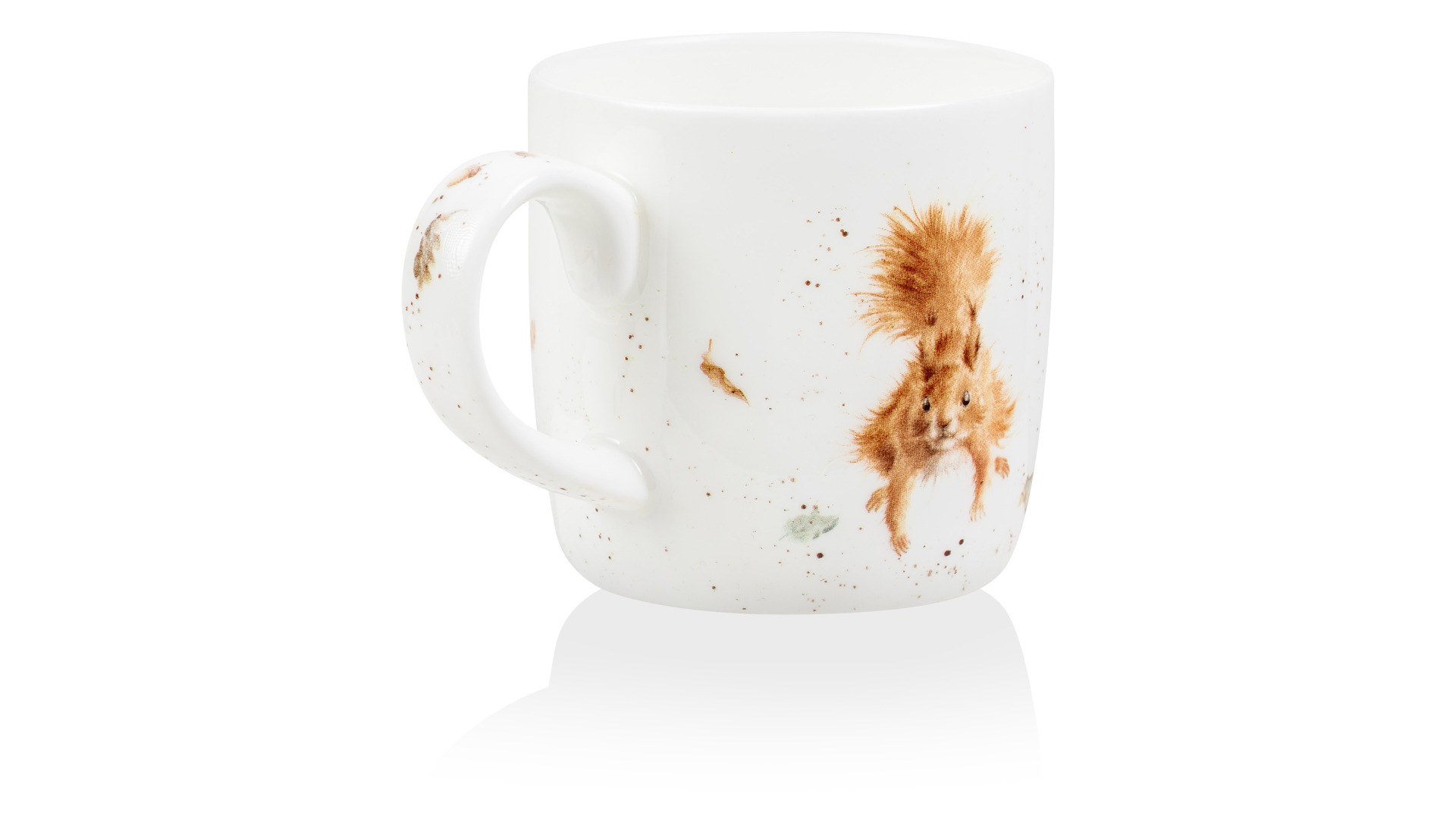 10573118 Royal Worcester Кружка Royal Worcester "Забавная фауна","Белочка" 310мл Фарфор костяной  - Вид №2
