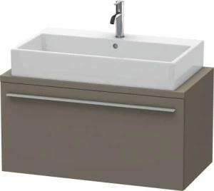 XL540309090 Тумбочка для компактной консоли X-Large #XL5403 900 x 478 мм Фланелево-серый шелковисто-матовый лак
