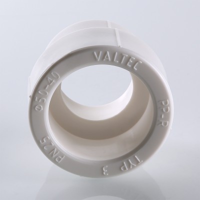 VTp.705.0.050032 Фитинг полипропиленовый – муфта переходная Valtec 50 x 32 мм  - Вид №11