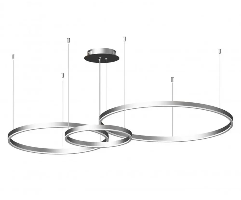 98257888 Светильник подвесной светодиодный KINK LIGHT 08223.16P(4000K) 36 м² цвет серый STLM-0609504