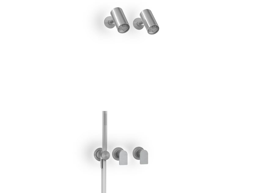 Набор для душа из нержавеющей стали с ручным душем Zazzeri Q316 ARCH-00137899