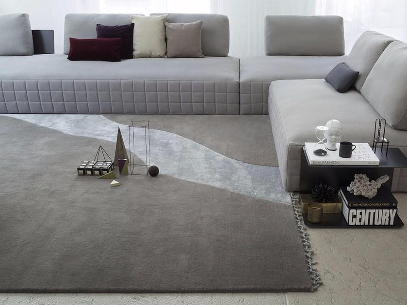 Bodema Прямоугольный шерстяной коврик ручной работы Water sun-id-1505322 - Вид №2