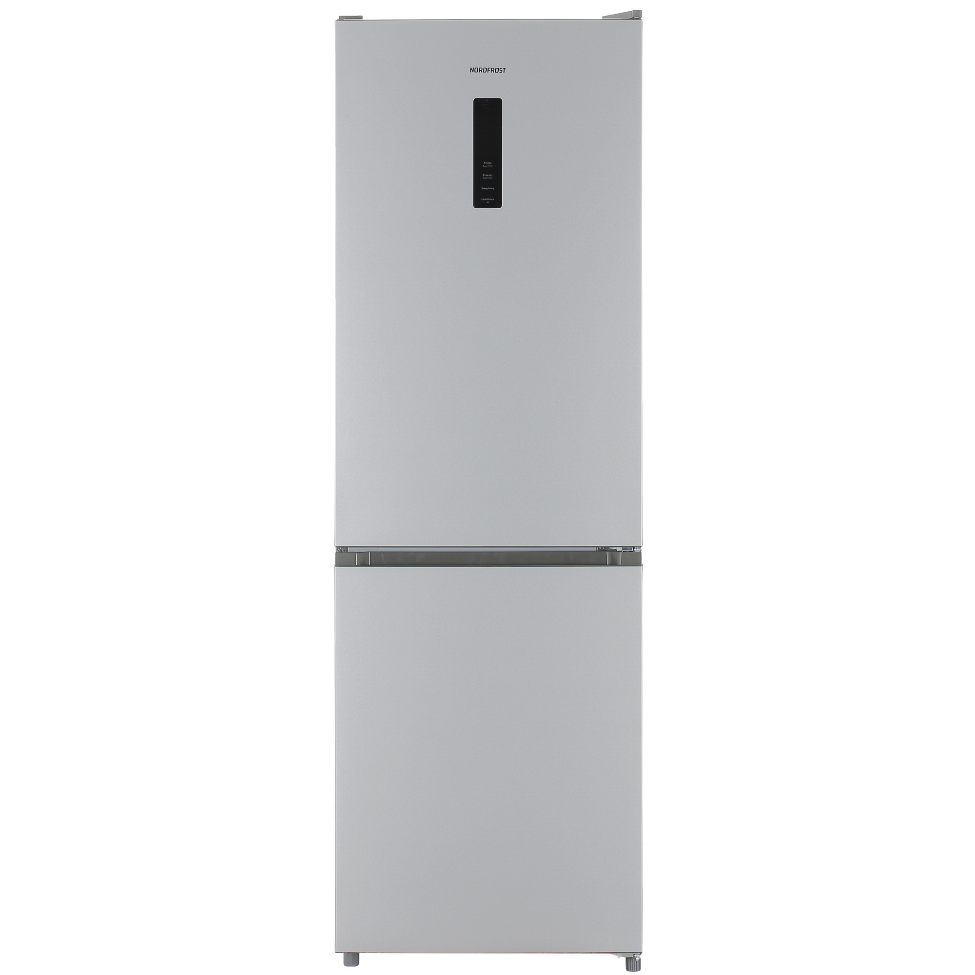9944654 Холодильник с морозильником   Nordfrost RFC 350D NFS серебристый STDN-0024657 - Вид №2